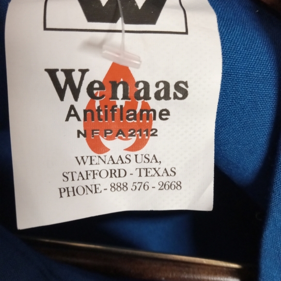 Wenaas Anti Flame Overalls/Coveralls Mechanics, Repairman Chemical Plants, Sz 48 - Picture 7 of 14